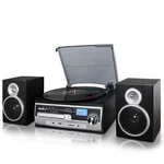 Trexonic 3-SPEED Vinyl Turntable Home Stereo System With Cd Player, Fm Radio,. Fixed Price $204.53.