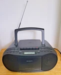 Sony CFD-S70 Boombox Cassette Am Fm Radio Aux Input Ac Tested. Fixed Price $54.95.