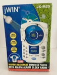 Jwin JX-M25 Radio/cd Boombox Waterproof Fold Out Side Speakers New O.b. Fixed Price $36.55.