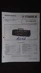 Fisher PH-W803 Bf Service Manual Original Repair Book Stereo Boombox Radio. Fixed Price $47.50.