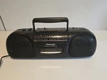 Panasonic RX-FS430 Am/fm Stereo Radio Cassette Recorder Boombox Works Great!. Fixed Price $50.00.