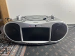 Naxa Boombox 7" Lcd Screen Tv Tuner Am/fm Radio Dvd NDL-252. Fixed Price $50.00.