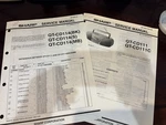 Sharp QT-CD114 Bk Mb QTCD114 QT-CD111 Service Manual *original*. Fixed Price $24.99.