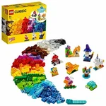 Lego Classic Transparent Bricks Idea Parts Block Building Toy 11013. Fixed Price $48.42.