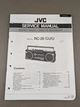Jvc Model RC-20 C/j/u Stereo Radio Cassette Recorder D-3482. Fixed Price $54.95.