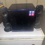Ilive Platinum Wireless Speaker System IHB26B Bluetooth 2.1-CHANNEL Music. Fixed Price $15.00.