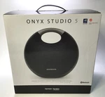 Harmon/kardon; Onyx Studio 5 - Portable Bluetooth Speaker 8 Hour Playtime. Fixed Price $288.00.