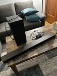 Lg SL4Y 300W Soundbar System With 6 Inch Subwoofer - Black. Fixed Price $100.00.