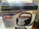 Vintage Craig Am/fm Radio With Cassette Player (CPC3407). Fixed Price $49.99.