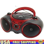 Portable Cd Player W/ Am Fm Radio Headphones Aux Input Battery Operation New. Fixed Price $52.43.