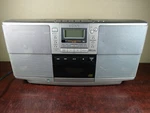 Sony ZS-D50 Boombox *powers Up, Radio Works, Cd Tape Player For Parts/repairs*. Fixed Price $29.99.