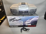Aiwa CSD-ED57 Compact Disc Stereo Radio Cassette Recorder Boom Box W/ Remote. Fixed Price $97.97.