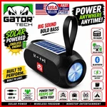 Solar Bluetooth Speaker Wireless Portable Power Stereo Bass Usb Sd Fm Radio Loud. Fixed Price $19.99.