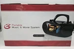 Gpx Portable Boombox Music And Movie System 7" Lcd Display, Model BD707B New. Fixed Price $99.99.