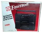 Emerson CTR936 Cassette Radio Boombox Brand New In The. Fixed Price $99.99.