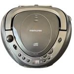Memorex MP8806 Portable Cd Boombox Am/fm Radio Black Digital Audio Player Aux In. Fixed Price $39.99.