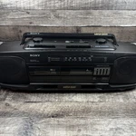 Sony CFS-DW34 Black Am/fm Stereo Radio Cassette-corder Boombox Mega Bass Read. Fixed Price $64.99.