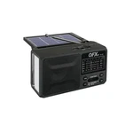 Qfx R-37 3-IN-1 Rechargeable AM/FM/SW1-SW4 6-BAND Solar Radio +flashlight+usb/sd. Fixed Price $23.90.