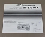 Jvc Stereo Radio Cassette Recorder RC-373JW/C Service Manual D-3126. Fixed Price $54.95.