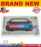 Brookstone Chroma Wireless Led Boombox Series BSSK9526BK. Fixed Price $58.00.