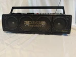 Hitachi Vintage Boombox Super Woofer Twin Drive Dual Cassette Radio 80S Works. Fixed Price $189.00.