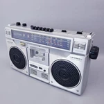 *for Parts Repair* Sanyo M9921K Boombox Ghettoblaster Am/fm Radio Tape *read*. Fixed Price $27.99.