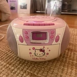 Hello Kitty Pink/white Boombox Cd Am/fm Radio Cassette Player/recorder. Fixed Price $65.00.