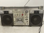Vintage Boombox Sanyo M-X920K Ghettoblaster Radio 350. Fixed Price $350.00.