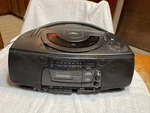 Sharp Boombox QT-CH-300. Radio. Cd. Cassette Player. Fixed Price $27.50.