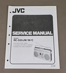 Jvc Cassette Recorder Model RC-555JW/W/C Service Manual D-3133. Fixed Price $54.95.