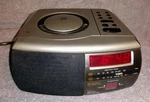 Vintage Gpx Cd Compact Disc Am/fm Clock Radio D-700 Silver Good Working Cond. Fixed Price $30.00.