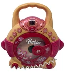 Barbie Sing With Me Cd Player Boombox Karaoke Dual Microphone Mattel 2008 Pink. Fixed Price $29.99.