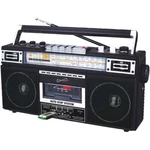 Supersonic SC-3201BT-BK Retro 4-BAND Bluetooth Radio & Cassette Player Boombox. Fixed Price $59.50.