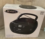 Jensen Cd 545 Portable Player Stereo Am Fm Radio Cassette *nib*. Fixed Price $49.99.