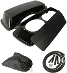 Vivid Black Hard Lids Abs Dual 6X9'' Saddlebags Speaker. Fixed Price $121.89.