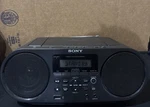 Sony ZS-RS60BT Cd Bluetooth Fm Am Radio Usb Portable Boombox Player Tested. Fixed Price $58.90.