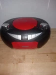 Magnavox MD6950 Cd Boombox With Am Fm Radio Euc Red And Black Working!!!. Fixed Price $19.99.