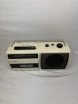 Vintage Hitachi TRK-60HC White Radio Tape Cassette Recorder No Cable. Fixed Price $47.27.
