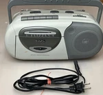 Gpx Am/fm Radio Cassette Player Recorder Boombox Ac/battery Tested Worksn. Fixed Price $39.99.