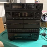 Vintage Casio 1994 MS4CD Am/fm Radio/cd Player/cassette Recorder Equalizer Read. Fixed Price $95.00.