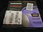 New Purple Portable Top Loading Cd Boombox W/ Am/fm Stereo Radio MD6924-BL. Fixed Price $35.95.