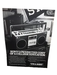 1978 Sony Stereo Cassette Recorder CF520 Original Print Ad 70S. Fixed Price $6.74.