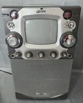 Vtg Gpx K2805 Cd+graphics Karaoke Machine With Monitor Av Inputs No Mic Tested. Fixed Price $59.99.