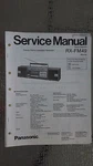 Panasonic RX-FM49 Service Manual Original Repair Boombox Ghettoblaster Cassette. Fixed Price $22.50.