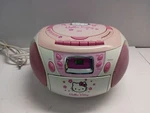 Hello Kitty KT2028A Boombox Cassette Player Am/fm Radio Cd Not Working. Fixed Price $39.99.