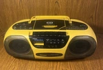 Victor RC-Q1 Cd Portable Boombox Yellow Japan Radio Cassette Vintage Tested. Fixed Price $85.00.