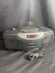 Vintage Audiovox CD-198 Portable Stereo Boombox Cassette Am/fm Radio Tested. Fixed Price $59.99.