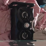 Proscan Black Portable Stereo Boombox With Dual Speakers Handle. Fixed Price $59.00.