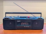 Sanyo Model No M7024F Boombox. Fixed Price $43.84.