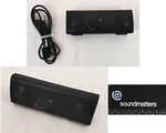 Soundmatters Foxl V2 Wireless Bluetooth Speaker Black W/ Usb Cord #W4037. Fixed Price $50.00.